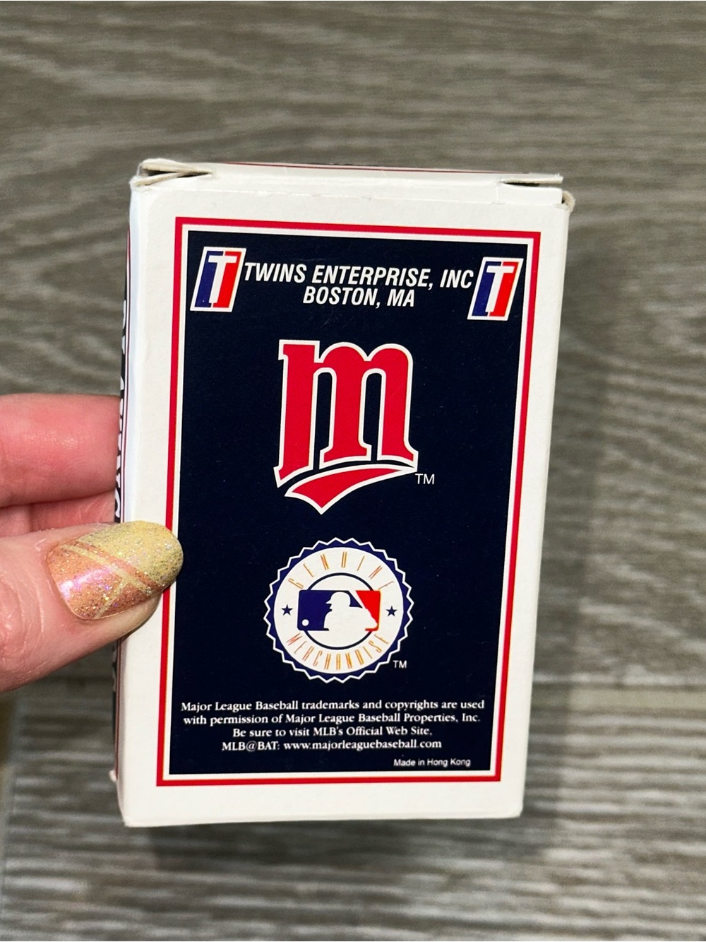 MLB Minnesota Twins Officially Licensed Baseball Playing Cards Twin Cities